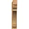 Ekena Millwork Olympic Block Rough Sawn Outlooker, Western Red Cedar, 8"W x 38"D x 42"H OUT08X38X42OLY05RWR - alternate 3